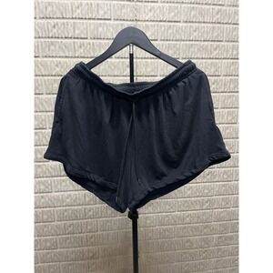 Universal Thread Black French Terry Lounge Shorts Womens Medium Drawstring Dolph
